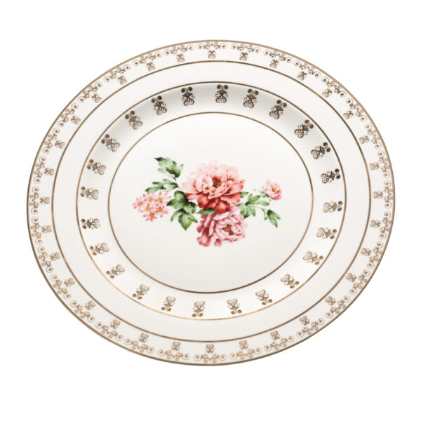 ROSELLA 8" APPETIZER/SALAD BONE CHINA PLATE