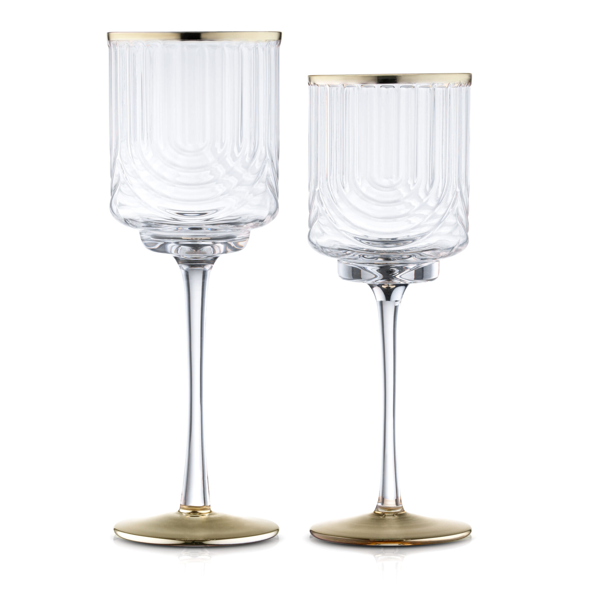 Gold Phoebe Collection Glassware Settings Co 